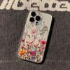 Кросс-бордер Эстетичный Цветочный Чехол для Телефона для iPhone 16 Pro Max, 14, 13 и X