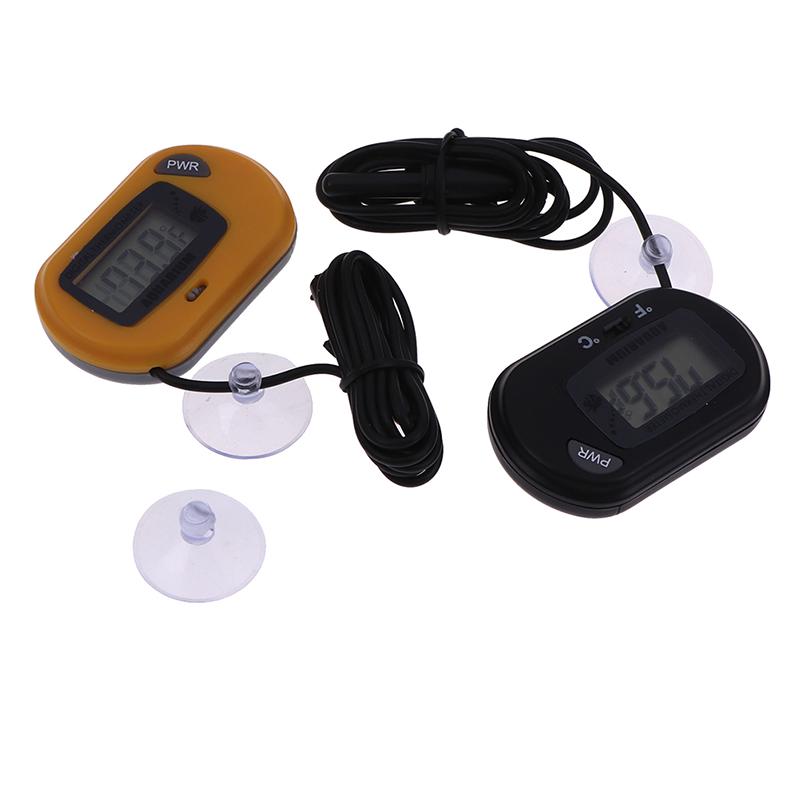 ЖК-цифровой аквариум для рептилий, аквариумный водомер, термометр, температура