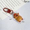 1-10 шт. Брелоки Капибара Подвески для Сумки Телефона Капибала Животное Подвески Мужчины Женщины Милый Брелок Вечеринка Гость Украшения Подарок