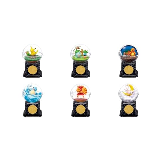 Re-Ment Pokémon Terrarium Collection 10 Pokémon 30th Anniversary ver. 1 BOX H115mm×W70mm×D70mm ATBC-