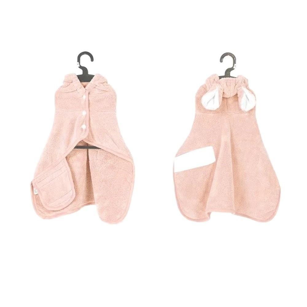 Super Absorbent Dog Bathrobe Quick-drying Cat Bath Robe  for Small Medium Large Dogs
