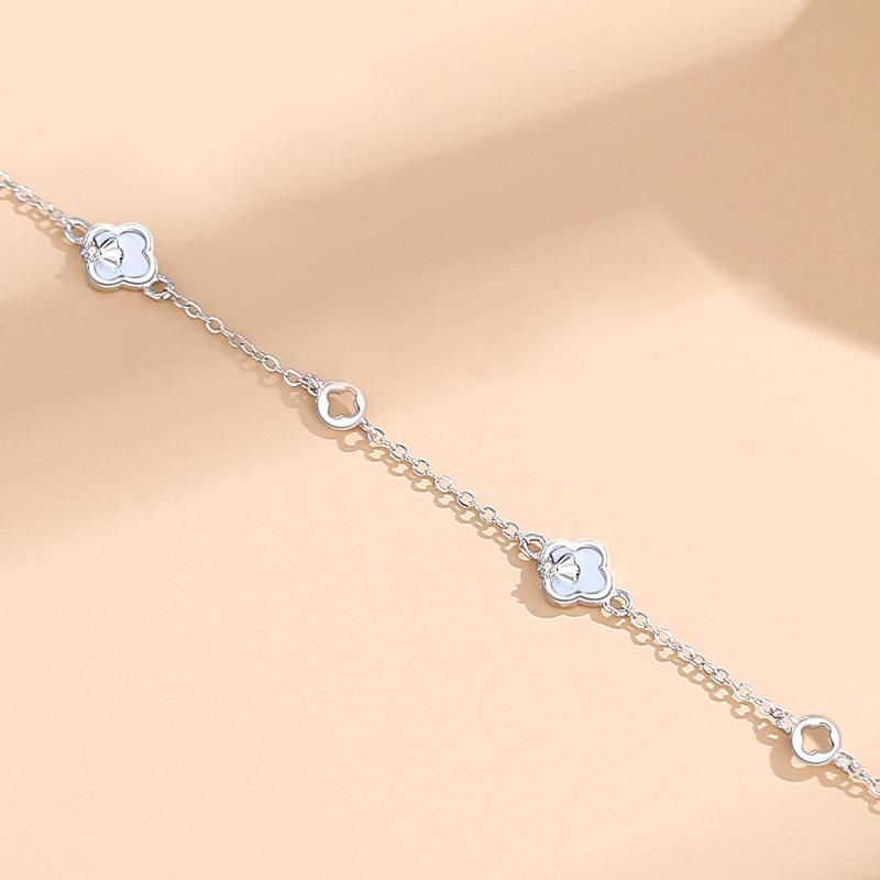 Браслет из стерлингового серебра 925 пробы, ювелирные изделия, геометрические бусины, браслеты-цепочки, модный тонкий свадебный подарок для подруги, женщин