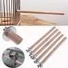 Parrot Birdcage Branch Perch Solid Wood Standing Pole Grinding Claw Mouth Stick