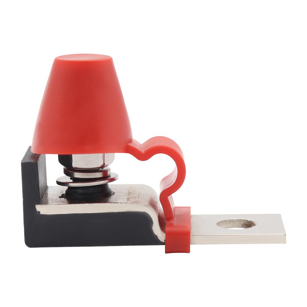 Pair MRBF Terminal Fuse Block Base 5/16" M8 Single Stud with Caps Kit w/o Fuse