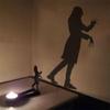Funny Shadow Projector Candle Stand Black Candle Holder Shadow Projectors Candlestick Holders