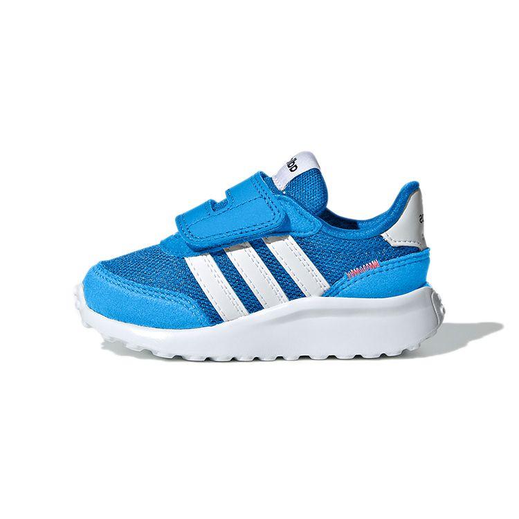 Adidas Neo Run 70S Comfortable Lightweight Low-Top Walking Shoes Baby Shoes Blue GY3872