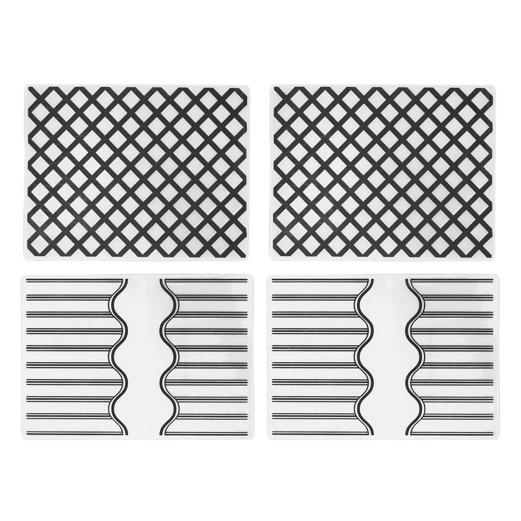 4шт пластиковых папок для тиснения набор декоративных тисненых машин шаблон для изготовления открыток