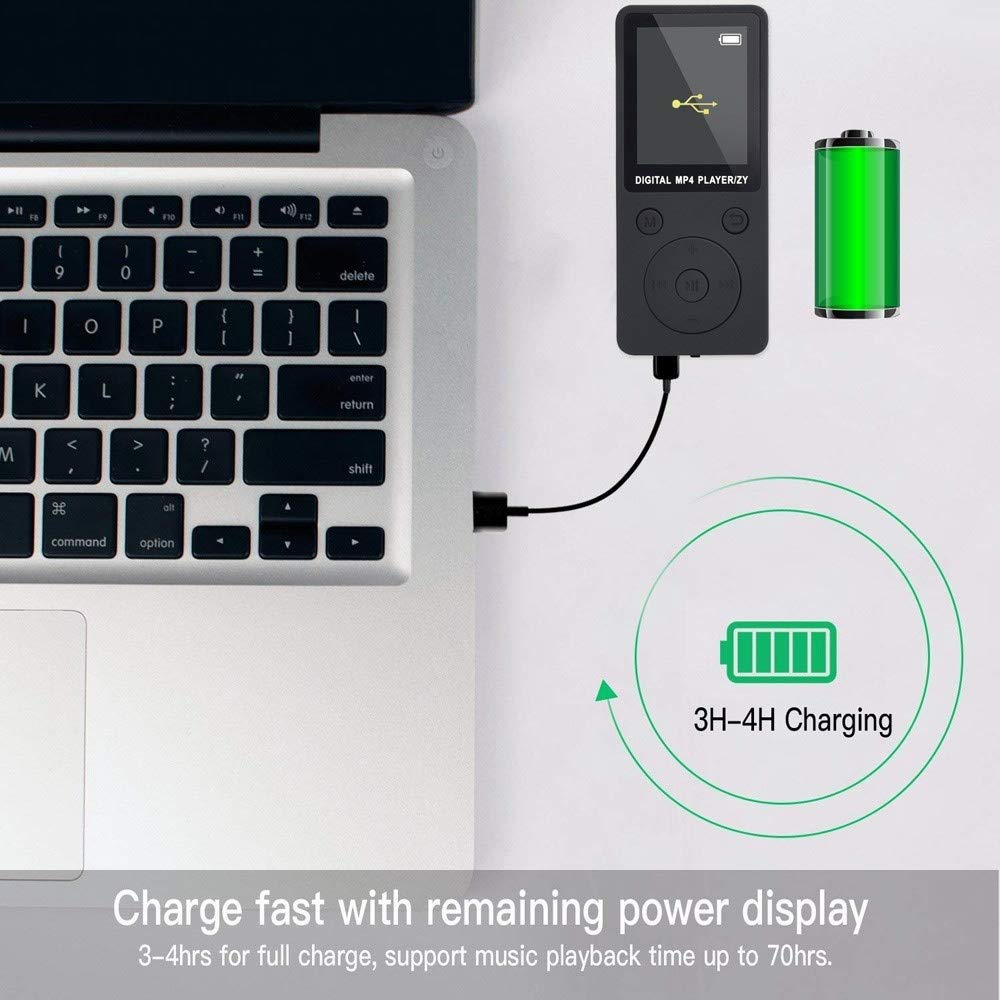 Urhomy MP3 Music Ultra Japanese Digital Audio Lossless Sound Поддерживает совместимость с AMV Совместимость с Совместимость с 32 ГБ Micro SD Часы музыки