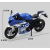 1/12 Suzuki GSX-R1000R литой гоночный мотоцикл модель имитация литой металл уличный спортивный мотоцикл модель коллекция детский подарок
