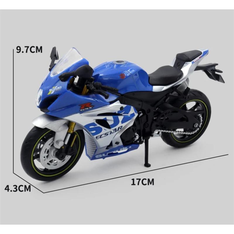 1/12 Suzuki GSX-R1000R литой гоночный мотоцикл модель имитация литой металл уличный спортивный мотоцикл модель коллекция детский подарок