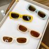 New Trend Children's Fashion Sunglasses Travel Summer Beach Outdoor UV400 Shades Retro Baby Girl Boy Small Rectangular Eyewear