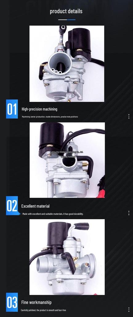 Карбюратор для мотоцикла Yamaha Jog 50 1E40QMB 50cc/90cc