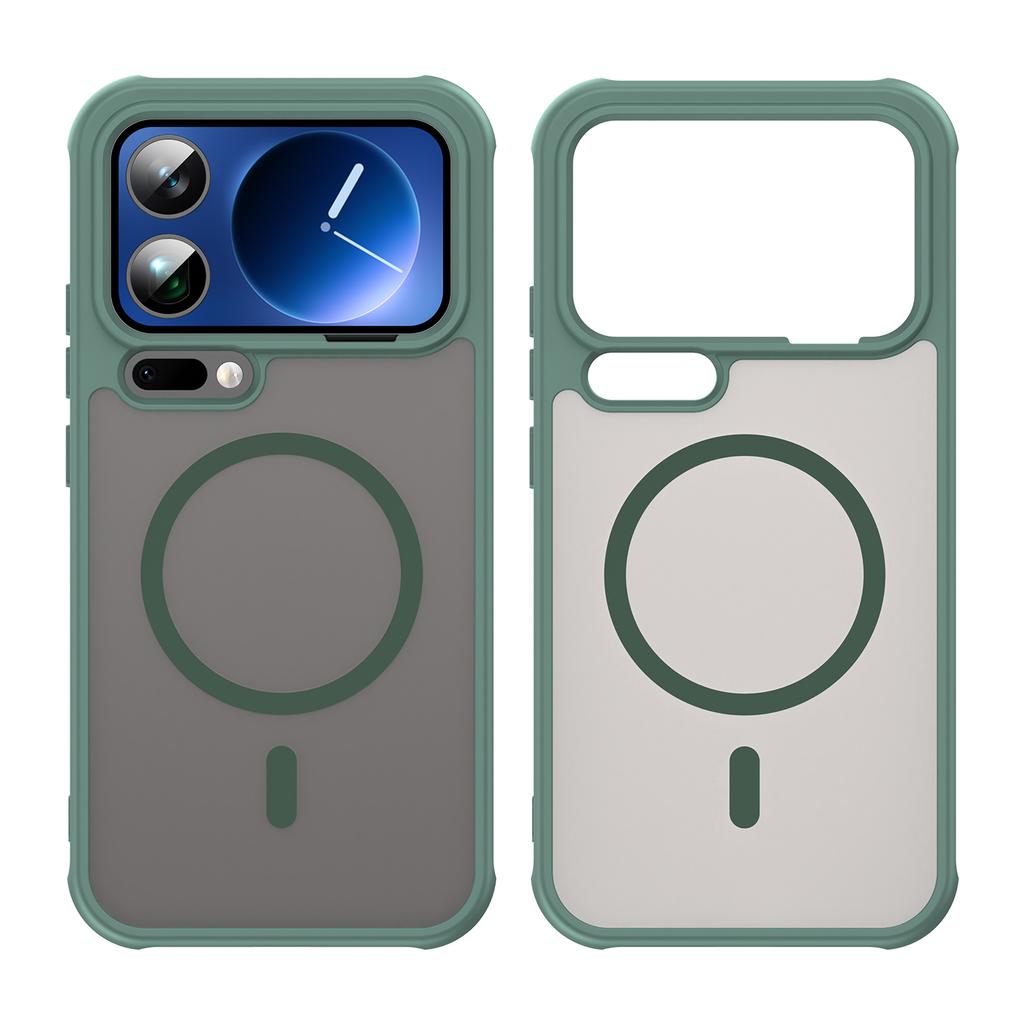 For Xiaomi 17 Pro Max Case Magnetic Anti Drop PC + TPU Phone Cover