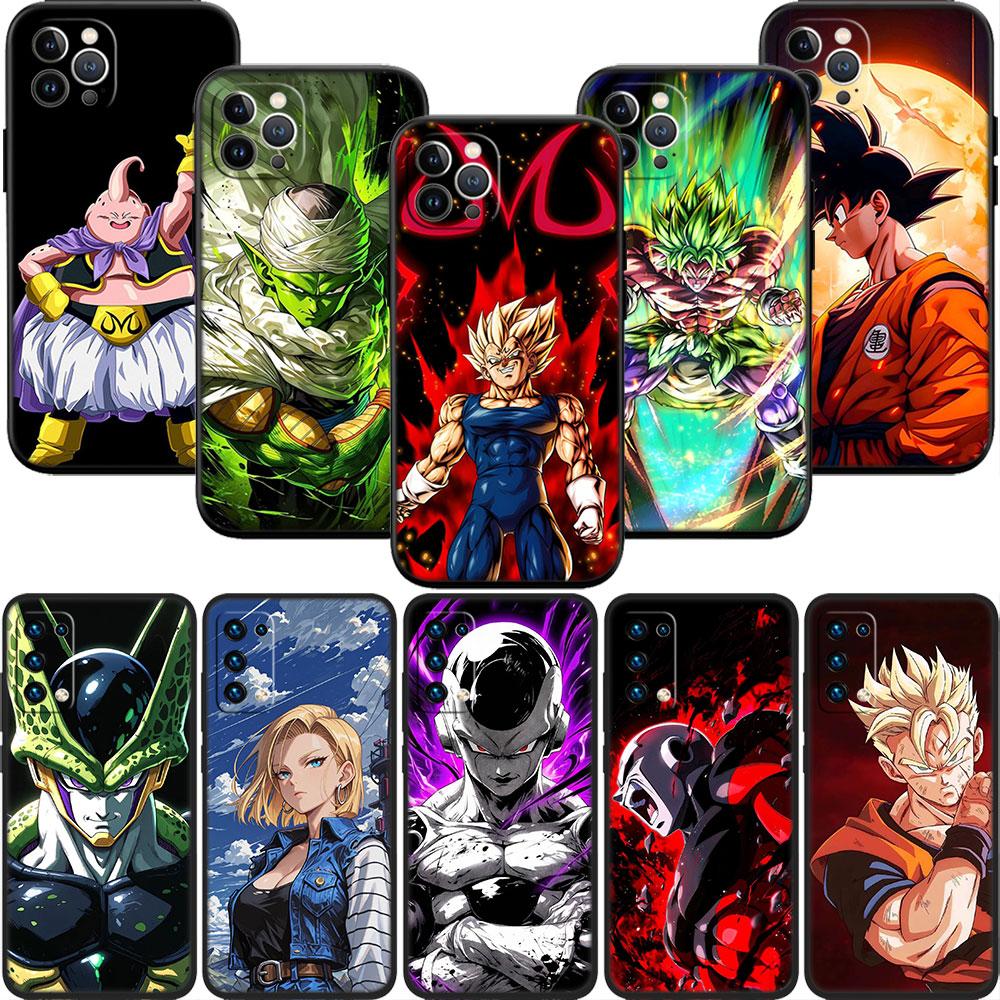 LO34 Dragon Ball Cool Soft Shell Phone Case for Redmi Note 10 11 12 Pro Max 10S 10C 10T 11A 11S 12S 12C