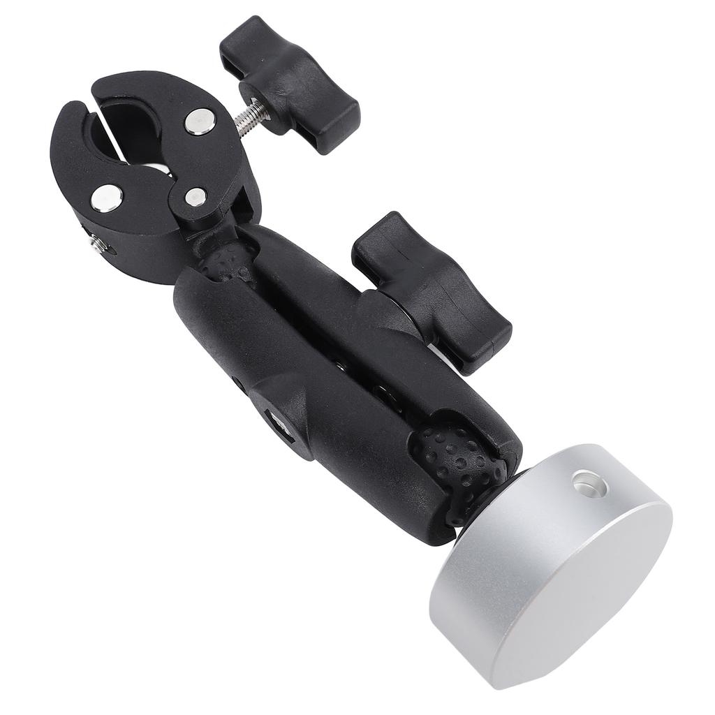 Rectangular Satellite Mount RV Ladder Roof Rack Adjustable Angle Clamp Round Pipe Support for Mini