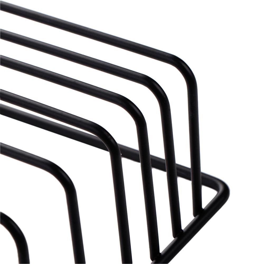 Bolded Chopping Board Organizer Iron Art Dish Holder Cutting Board Storage Shelf Pot Lid Rack Tray