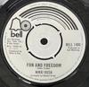 Пластинка 7 дюймов NIKKI RUSH Fun And Freedom No Other Love BELL1400 BELL RECORDS 1975 UK Rock Б/у