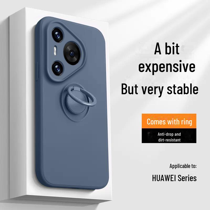 Чехол-держатель из жидкого силикона Huawei Pura70Ultra для Mate60Pro