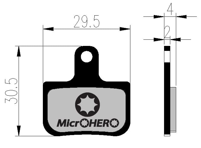 MicrOHERO SRAM AVID Elixir1/Elixir3/Elixir5/ElixirCR/ElixirR/SRAM DB1 DB3 DB5/Mag VIA GT X7