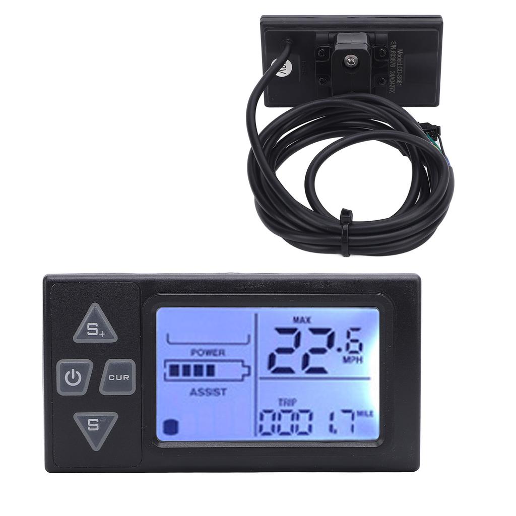 Electric LCD Display Meter 861 Rain Proof Electric LCD Display Control Panel for Electric Scooter