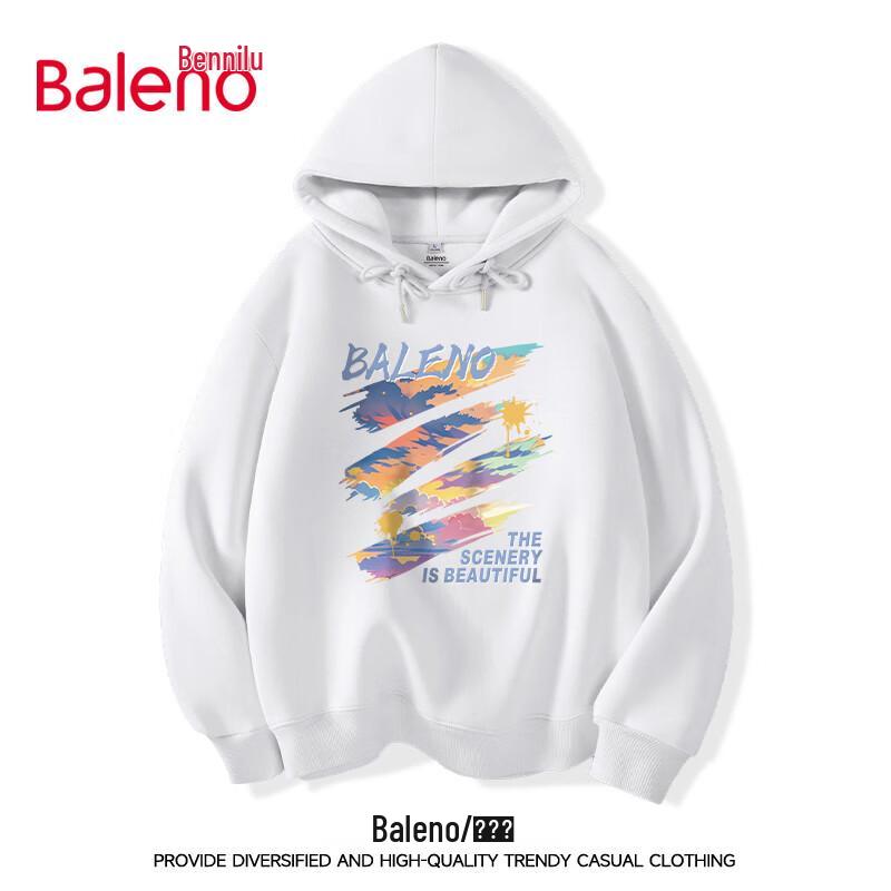 Мужское худи Baleno с креативным граффити