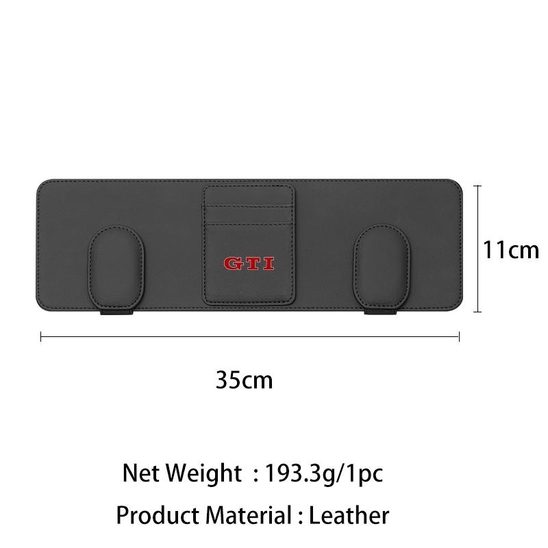 Multi-functional Car Sunshade Plate Organizer Bag Auto Accessories For 2jed VW Golf Polo Tiguan T5 Passat b6 Scirocco HFE2