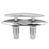6  Boat Ship Mooring Dock Neat Cleat 316 Stainless Steel Double Deck Push Pull Cable   Bolt