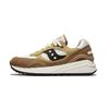 Low Top Vintage Casual Shoes Unisex Brown Yellow - S79050-13