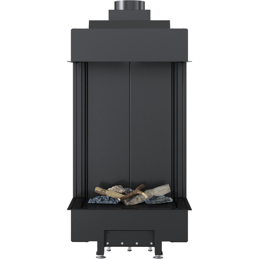 Газовый камин KRATKI LEO 45/68 тройное остекление пропан-бутан FI 100/150 4,1 кВт