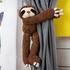 Ленивец Мультфильм Подхват для штор Подхват для штор Украшение Подарки Подхваты для штор Держатель Плюш