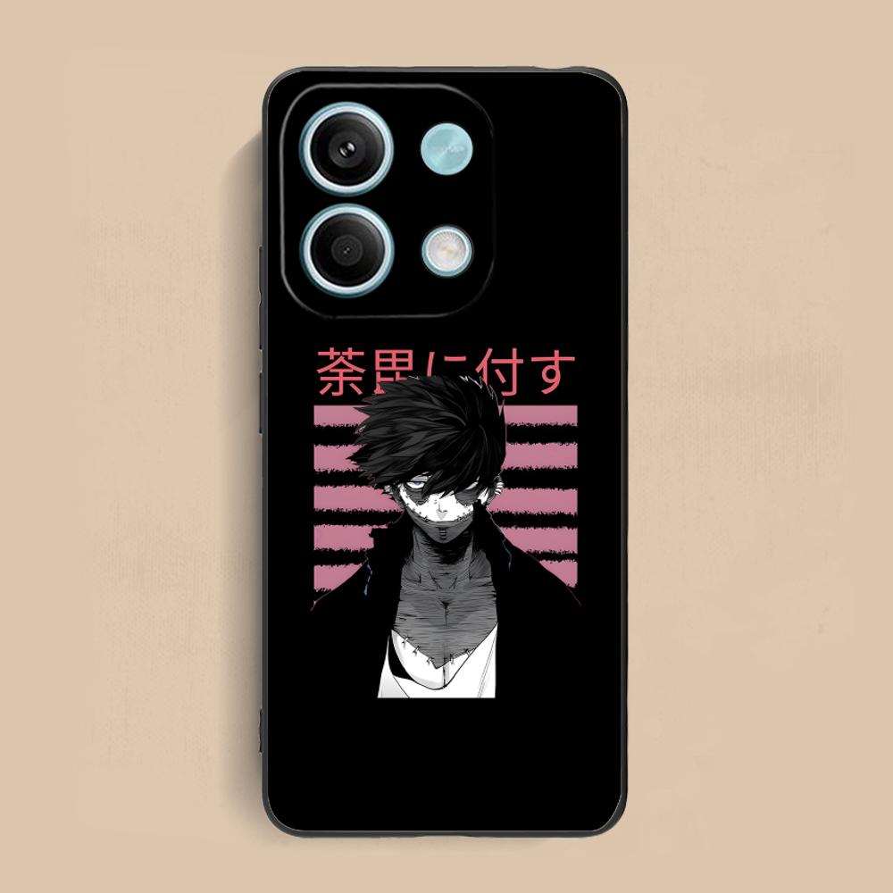 Чехол для телефона My Hero Academia Даби для Xiaomi Redmi Note 14 13 12 11 A5 3 2 1 Pro Plus 4G 5G Цветная печать Защитный смартфон