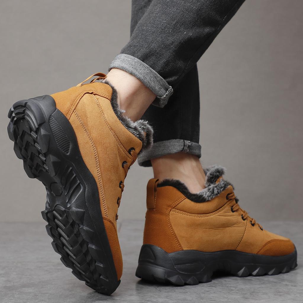 Men Sneakers Man Hiking Shoes Outdoor Mountain Boots Climbing Shoes Winter Boots Tennis Black Sneakes