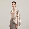 100% Silk Scarf Women Print Hangzhou Handkerchief Pure Silk Neckscarves Luxury Bufandas Silk Shawl 2025 Long Scarf