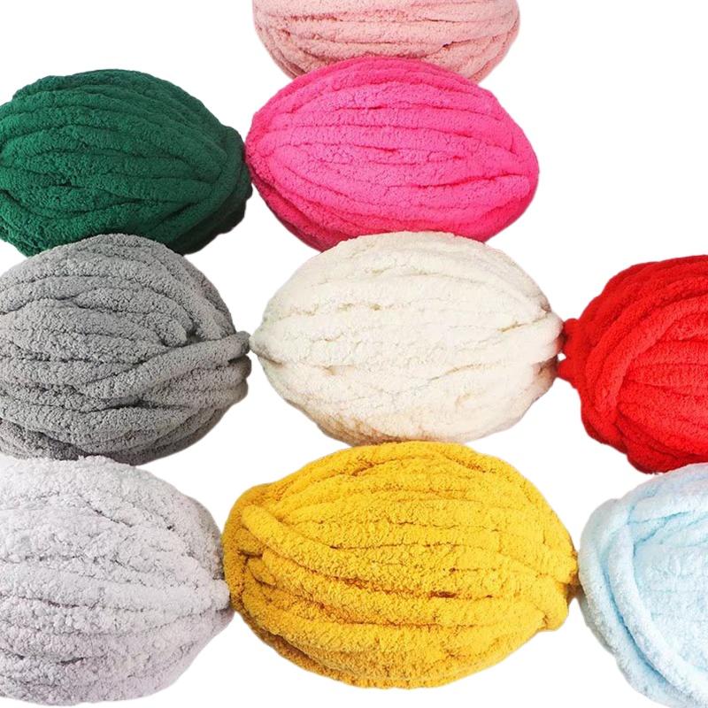 250 г/моток Мягкая пряжа смешанных цветов с толстыми нитками для самостоятельного вязания спицами и крючком Одеяла