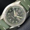 5 AUTOMATIC 7009A JAPAN MENS VINTAGE GREEN COLOR DIAL WATCH A701468-5 R206b-a701468