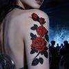 Waterproof Flower Temporary Tattoo Stickers Leopard Lion Snake Floral Fake Tattoos  Girl