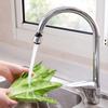 1Set Booster Nozzle Extender 360 Degree Faucet Anti Splash Head Universal Rotating Bubbler Dual Mode Water Saver Filter Nozzle