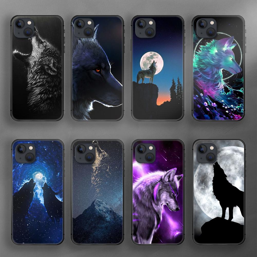 Wolf Fierce Animal Phone Case For iPhone Samsung Galaxy Redmi Xiaomi Oppo OnePlus Note S A 7 8 9 10 11 12 13 14 20 21 22 23 53 54 Pro Max Plus Ultra