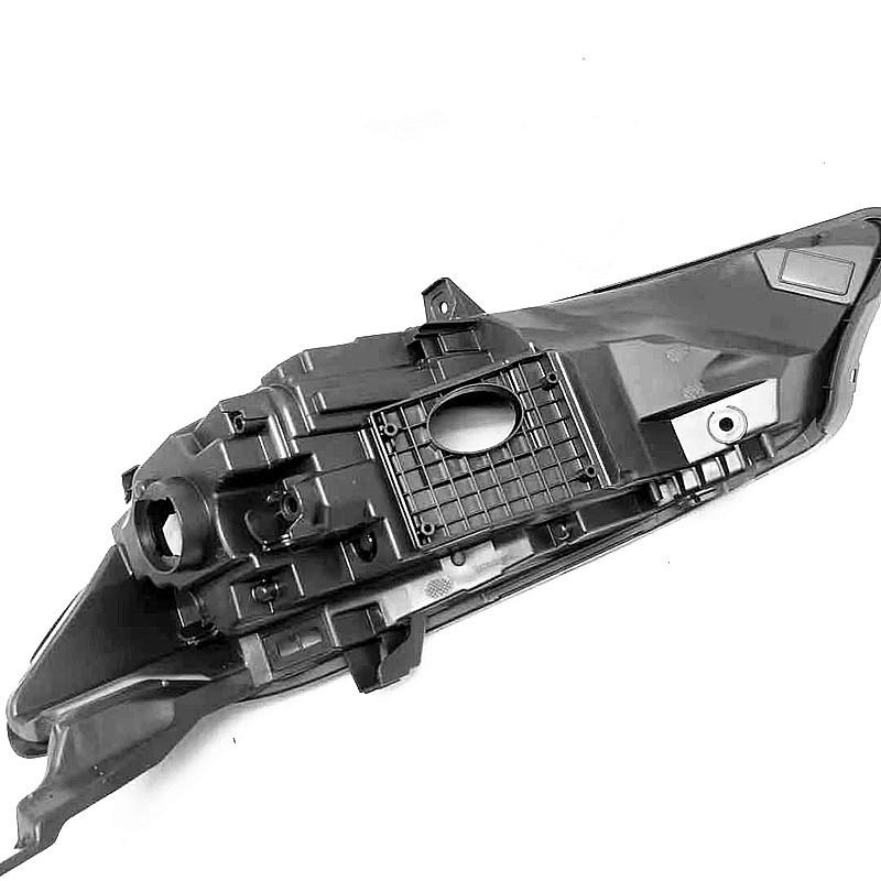 Compatible with Chevrolet Malibu XL 2019-2021 Black Plastic Headlight Rear Shell