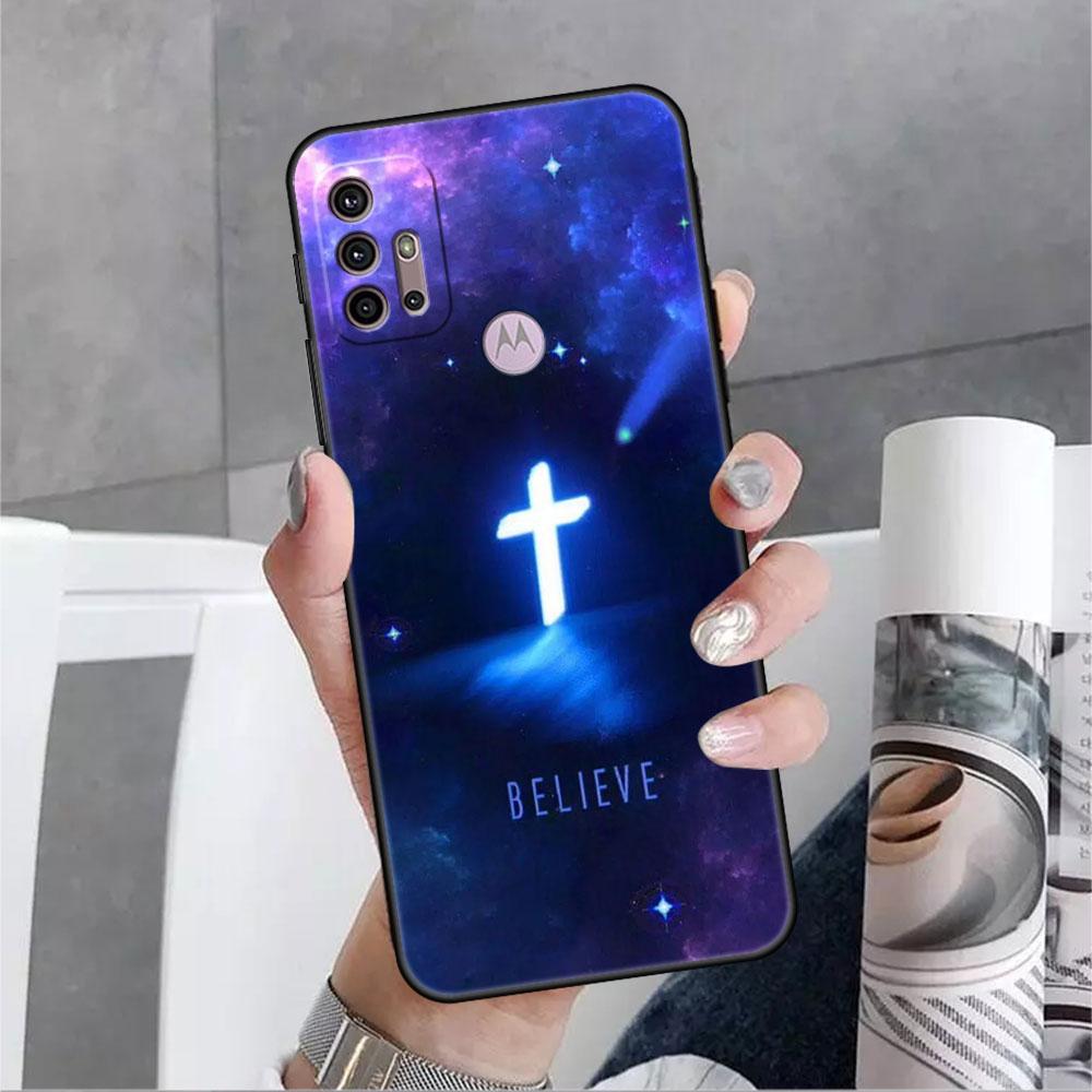 Чехол для Motorola G30 G60 G9 Play One Fusion Plus Edge 20 G8 Power Lite G22 G50 G200 G51 G71 G31, чехол для телефона «Иисус, мой Бог, принципиально»