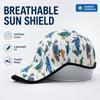 Seamless Sports Hat Packable Visor Cap New Design Outdoor Hat