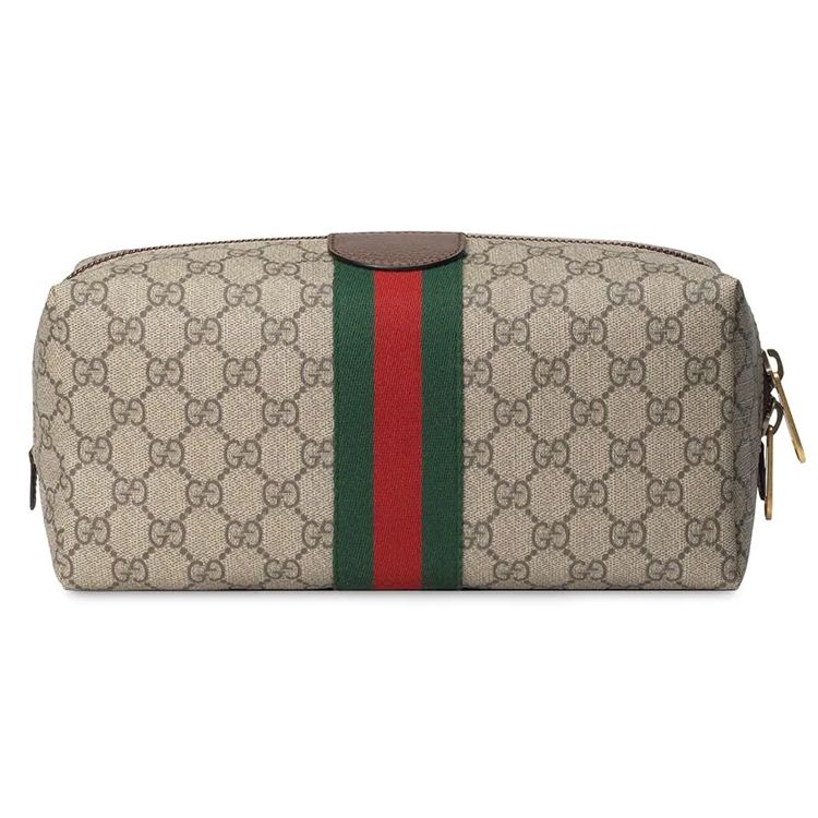 Gucci Косметичка Ophidia Мягкая GG Supreme Унисекс Сумки Бежевый 572767-9IK3T-8745