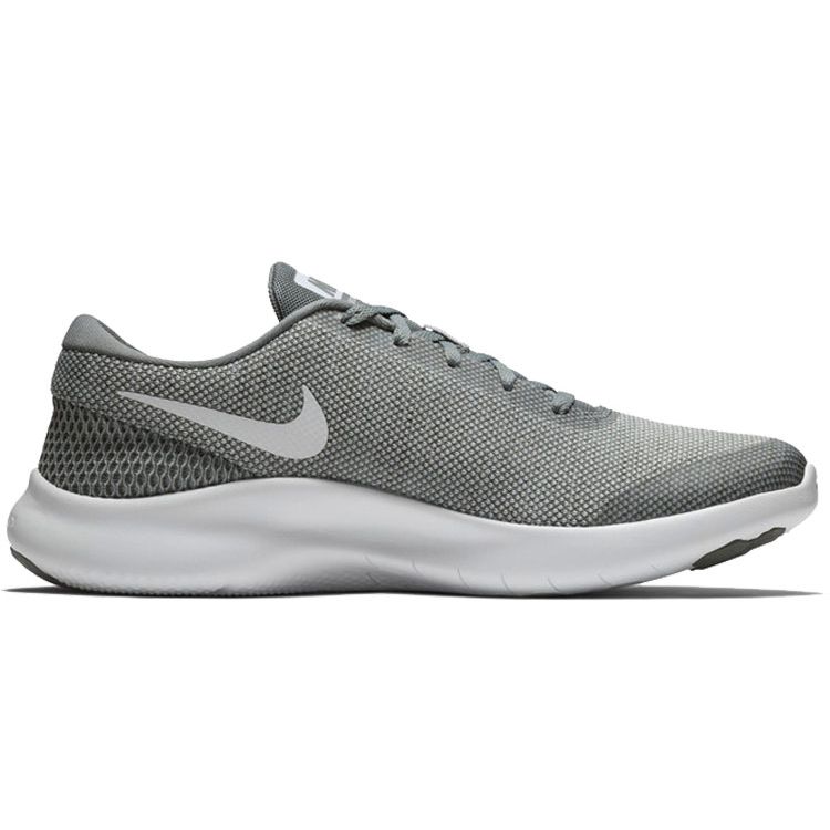 Nike Кроссовки мужские Nike Flex Experience RN 7 Серый Волк Белый Бело-Серо-Холодный 908985-010