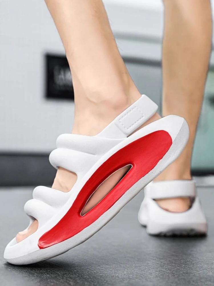 Fashion Rubber Male Shoe Beach Ultralight Buy High Quality Outdoor Japanese Luxury Designer Summer 2025 Non-slip Adult 39 H Men's Sandal