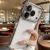 Электроplated Прозрачный Чехол Для iPhone 17 Pro Max Air 16 E 15 14 Plus  11 12 13 Mini Защита Всего Объектива Подушка Безопасности Бампер Чехол