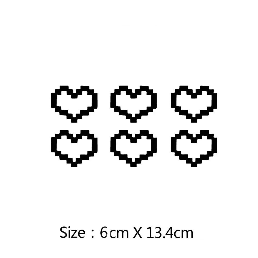 Self-adhesive Mosaic Love Car Sticker Car Heart Sticker For Car/Laptop/Window/Motorcycle