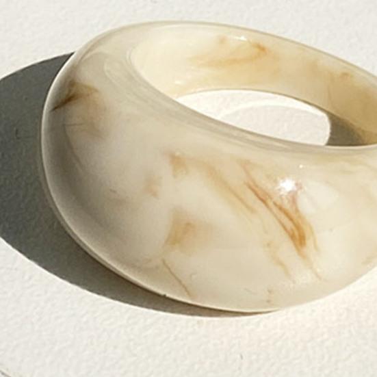 Кольцо на палец Прозрачное геометрическое ретро универсальное простое кольцо в стиле ретро