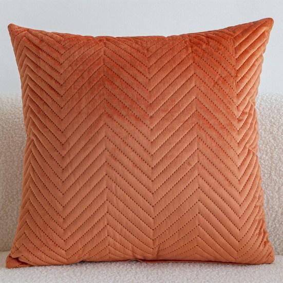 Наволочка моющаяся, уютная, потайная молния, однотонная, с тиснением, дизайн, наволочка, декор для гостиной, спальни, для ежедневного использования