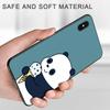 Противоударный мягкий чехол, модный милый чехол с пандой для девочек и мальчиков, милый мягкий силиконовый чехол из ТПУ для телефона Xiaomi Redmi