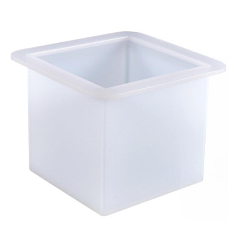 Clear Silicone Cube Molds Large Deep Square Epoxy Resin Mold Transparent Silicone Molds for Resin Casting DIY Jewelry Making